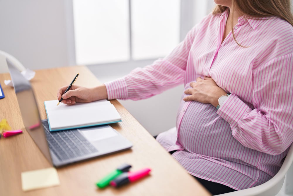 Multi-store baby registry organized in an app for baby gifts